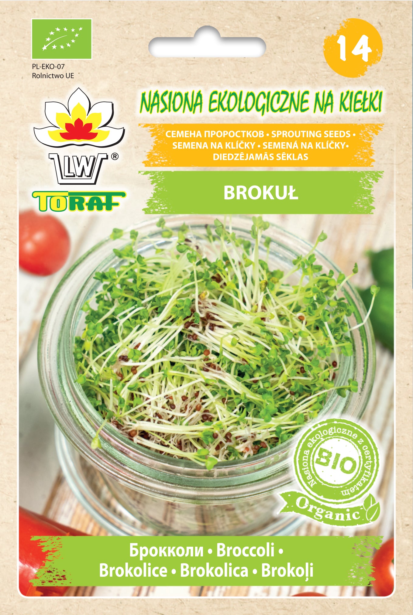 Kiełki BIO Organic – Brokuł 10g