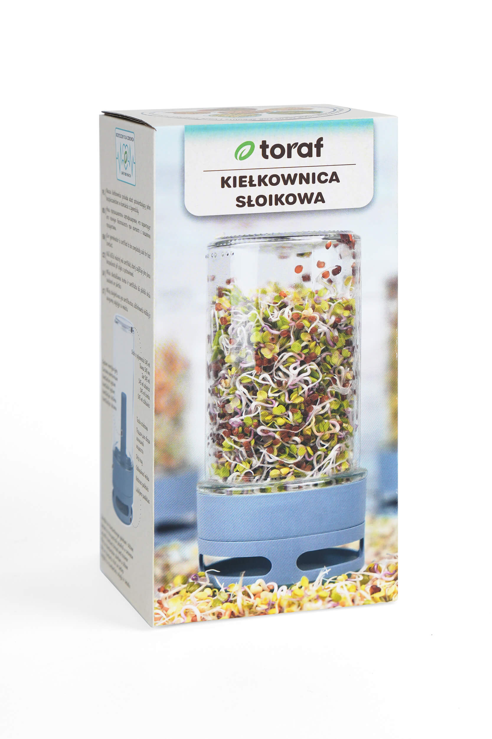 Kiełkownica słoikowa TORAF