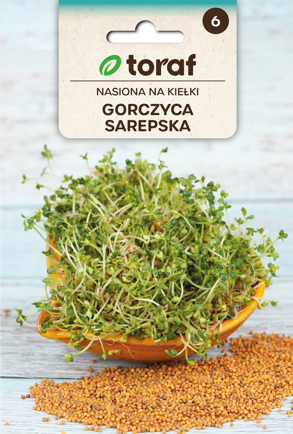 Nasiona na kiełki – Gorczyca sarepska 30g