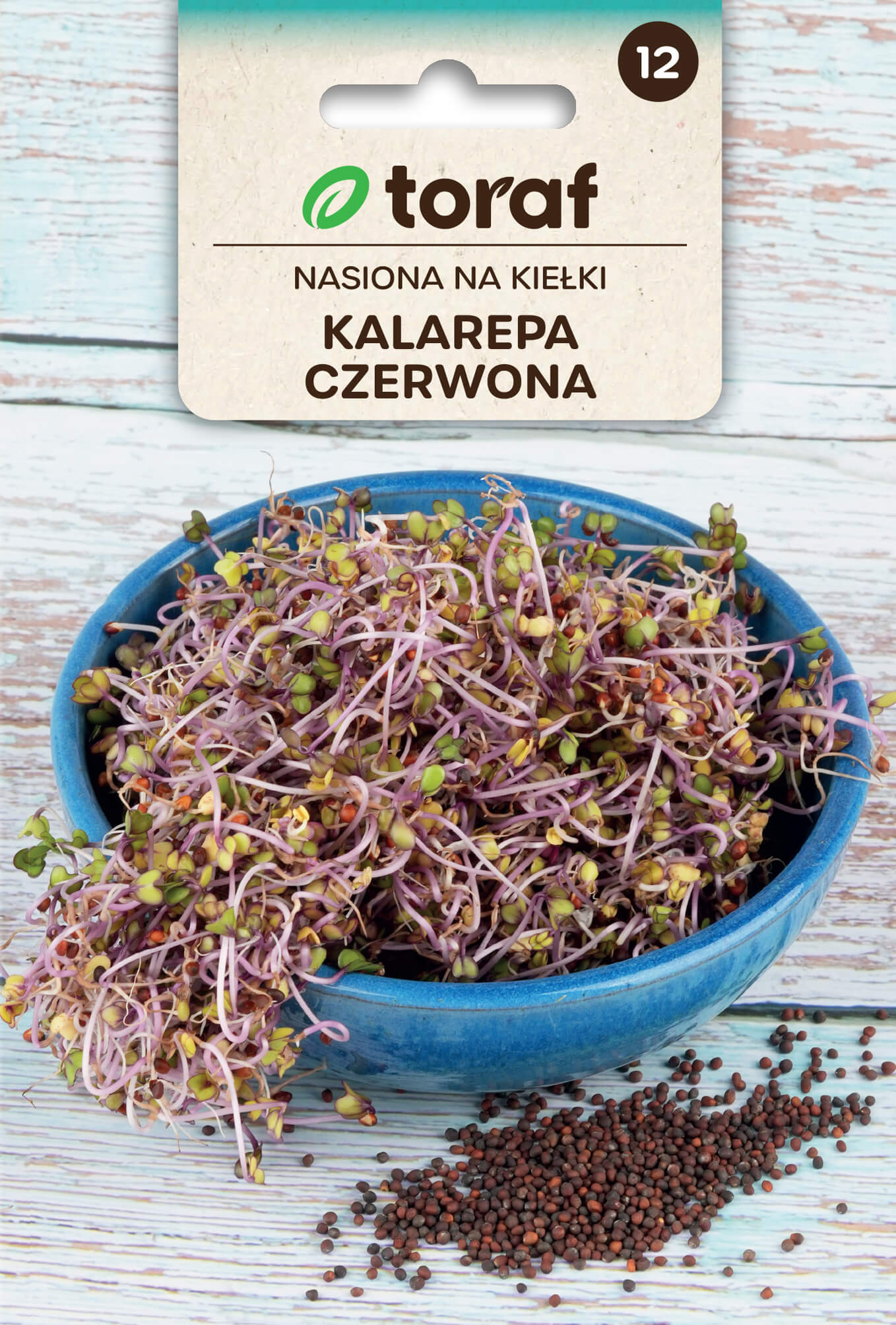 Nasiona na kiełki – Kalarepa czerwona 10g