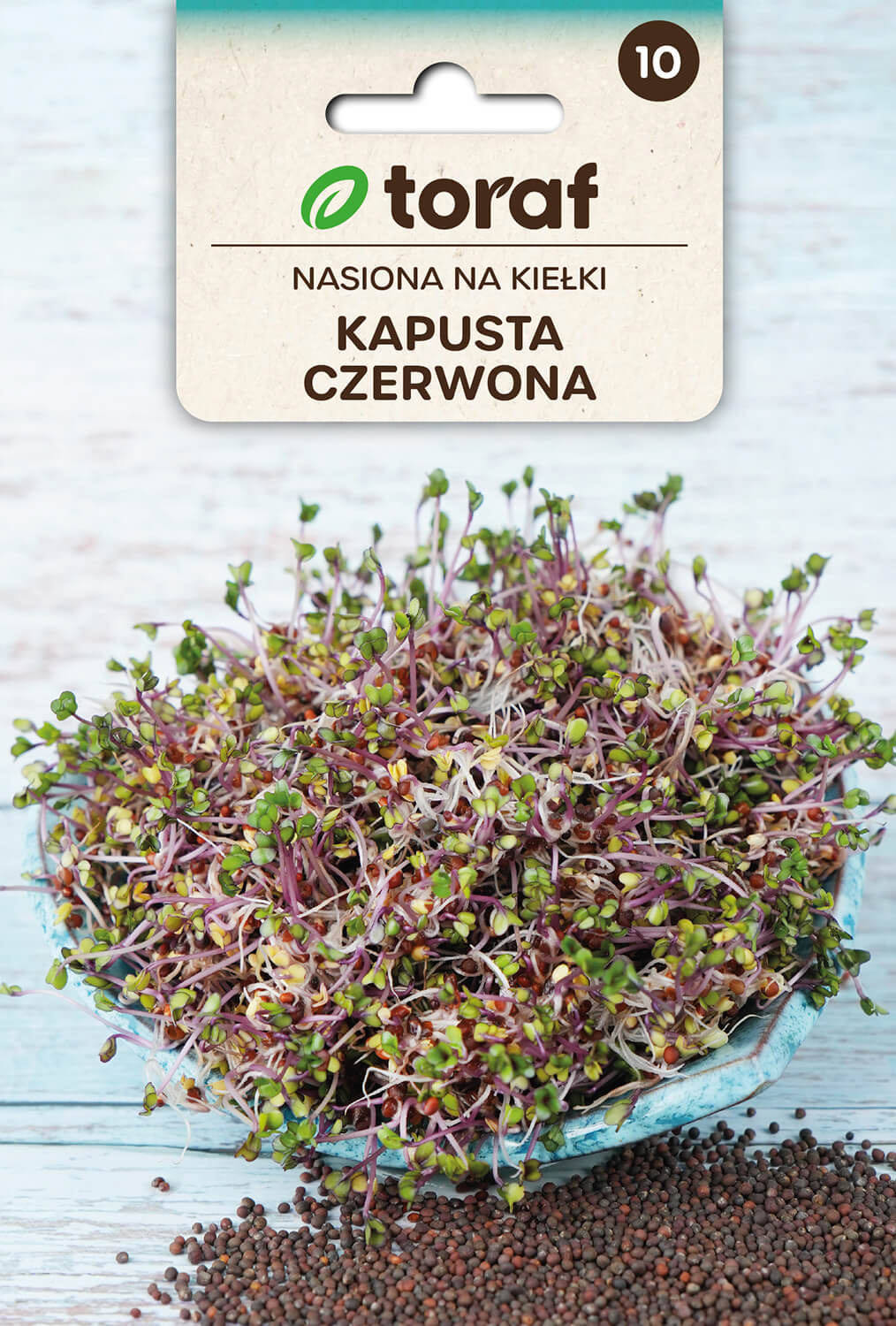 Nasiona na kiełki – Kapusta czerwona 10g