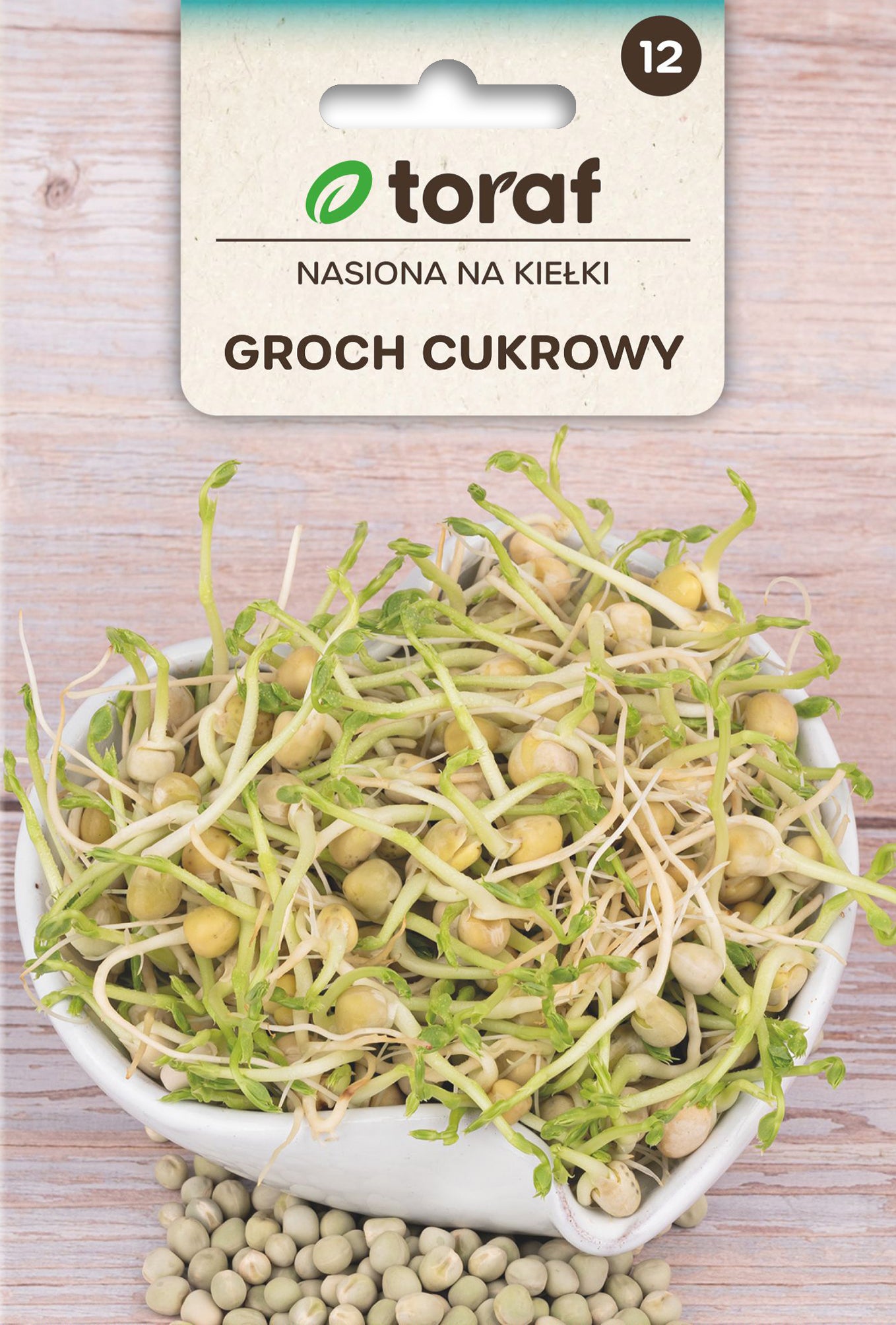 Nasiona na kiełki – Groch cukrowy 50g