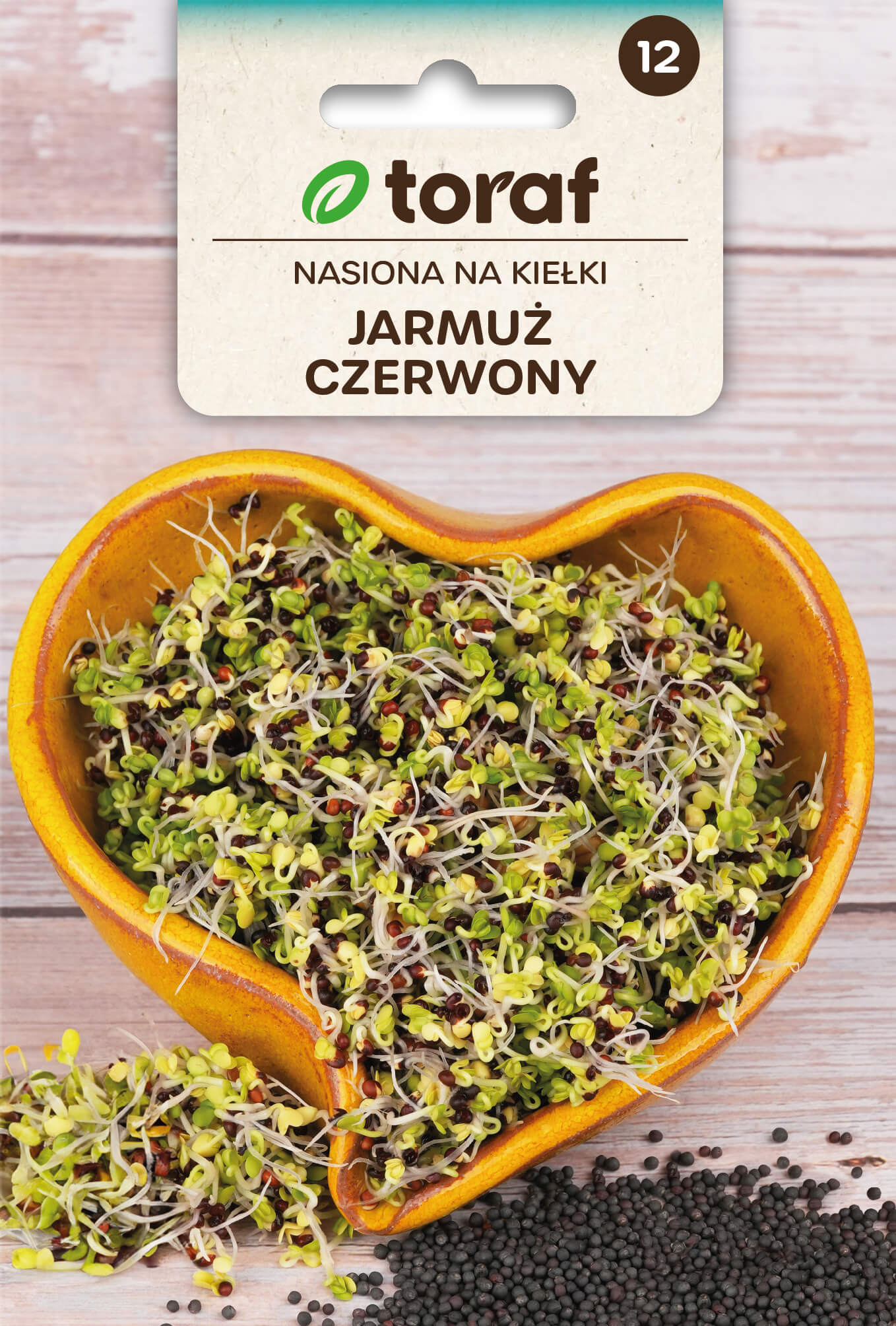 Nasiona na kiełki – Jarmuż czerwony 10g
