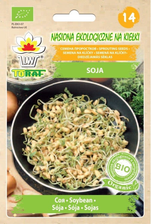 Kiełki BIO Organic – Soja 30g