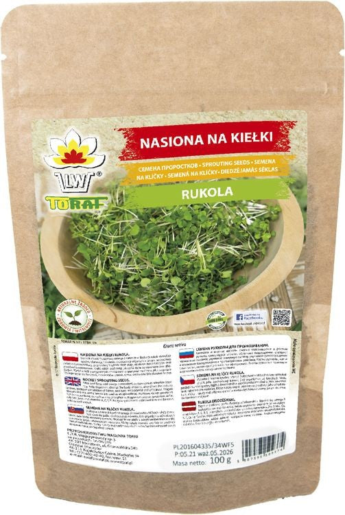 Nasiona na kiełki – Rukola 100g